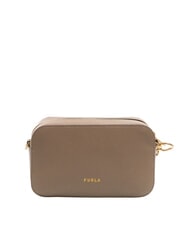 FURLA PETUNIA Mini-Umhängetasche Taupe - Damentaschen - 3