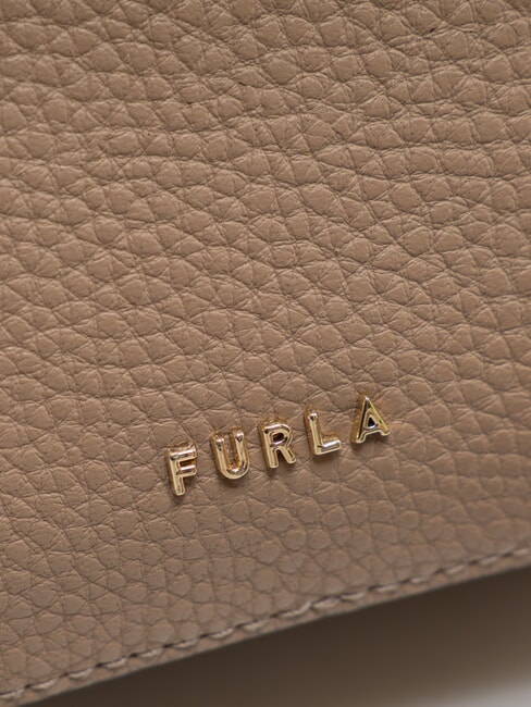 PETUNIA Mini-Umhängetasche Taupe - Damentaschen