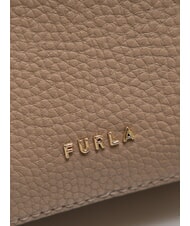FURLA PETUNIA Mini-Umhängetasche Taupe - Damentaschen - 4