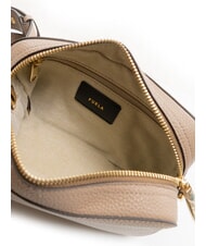FURLA PETUNIA Mini-Umhängetasche Taupe - Damentaschen - 5