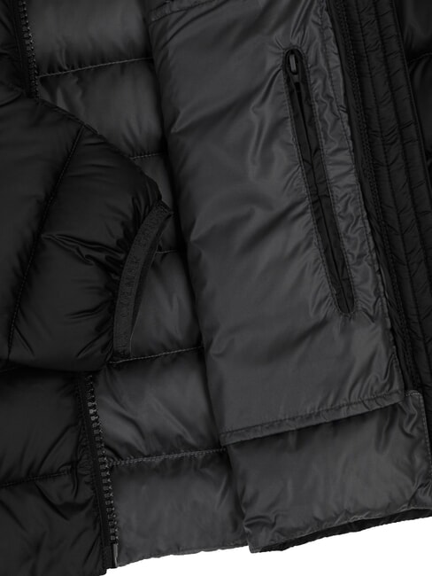 E-CONCRETE Wasserabweisende Daunenjacke schwarzer Vulkan - Daunenjacken für Herren