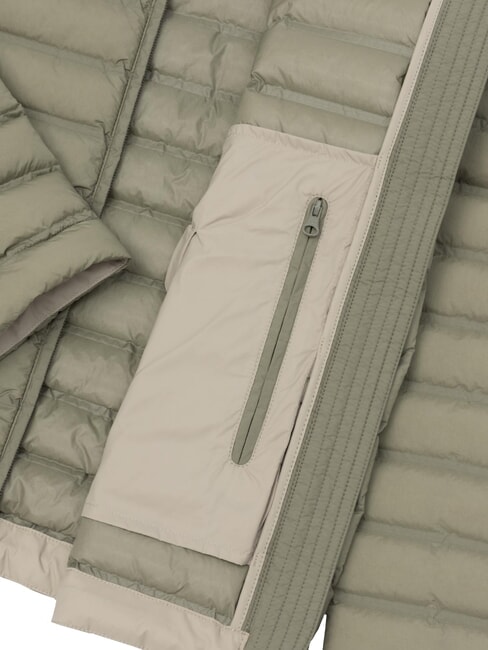 UNDERSCORE Wattierte Daunenjacke schlammiges Arizona - Daunenjacken für Herren