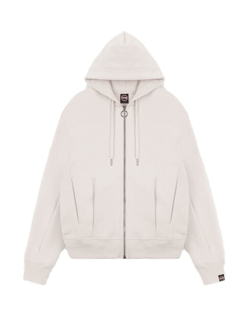 STUNNING Sweatshirt mit durchgehendem Rei&szlig;verschluss, Kapuze und Falten Weihrauch - Sweatshirts Damen