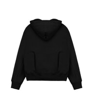 COLMAR STUNNING Sweatshirt mit durchgehendem Reißverschluss, Kapuze und Falten Schwarz - Sweatshirts Damen - 4