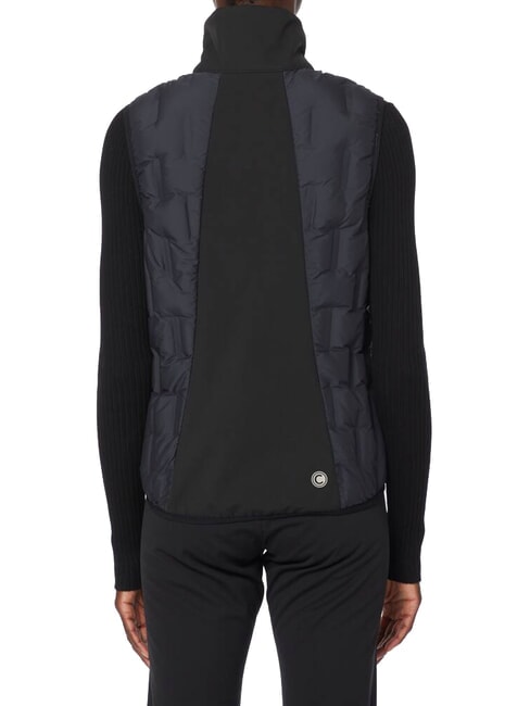 SCI ETERNITY Wattierte Weste mit hohem Kragen Schwarz - Damenweste