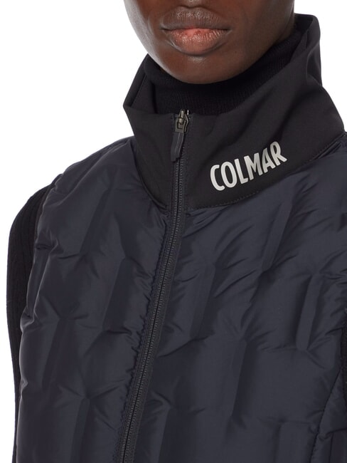 SCI ETERNITY Wattierte Weste mit hohem Kragen Schwarz - Damenweste