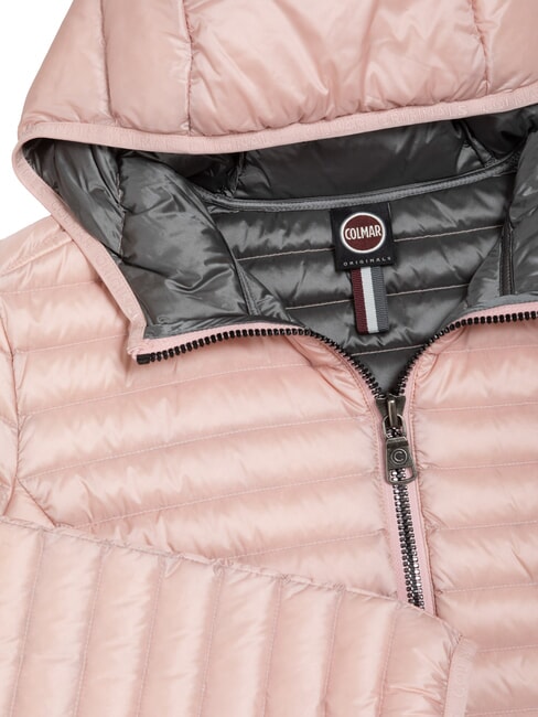 DELUXE Mittelschwere, wattierte Jacke mit Kapuze Milchshake-Dunkelstahl - Daunenjacken f&uuml;r Damen