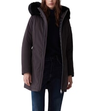 COLMAR PURENESS Lange, wattierte Jacke mit Kapuze Schwarz - Daunenjacken f&uuml;r Damen - 3