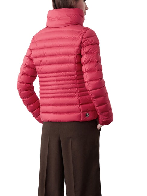 DELUXE Kurze Daunenjacke mit hohem Kragen Rebell-Darksteel - Daunenjacken für Damen