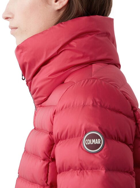 DELUXE Kurze Daunenjacke mit hohem Kragen Rebell-Darksteel - Daunenjacken für Damen