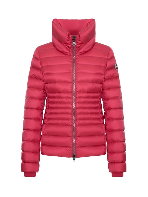 DELUXE Kurze Daunenjacke mit hohem Kragen Rebell-Darksteel - Daunenjacken für Damen