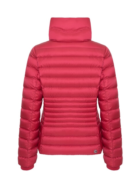 DELUXE Kurze Daunenjacke mit hohem Kragen Rebell-Darksteel - Daunenjacken für Damen