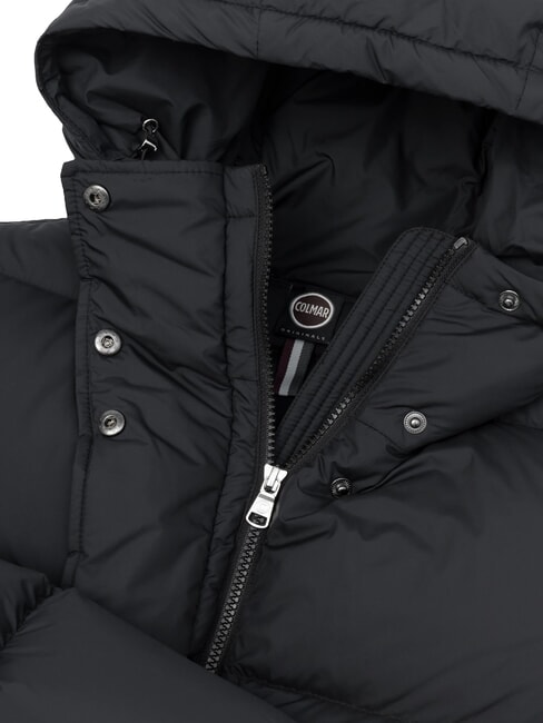 CAPTION Mittellange Daunenjacke mit Kapuze Schwarz - Daunenjacken f&uuml;r Damen