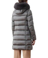 COLMAR DELUXE Lange Daunenjacke mit Kapuze dunkler Stahl-dunkler Stahl - Daunenjacken f&uuml;r Damen - 2