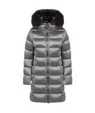 COLMAR DELUXE Lange Daunenjacke mit Kapuze dunkler Stahl-dunkler Stahl - Daunenjacken f&uuml;r Damen - 5