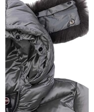 COLMAR DELUXE Lange Daunenjacke mit Kapuze dunkler Stahl-dunkler Stahl - Daunenjacken f&uuml;r Damen - 8