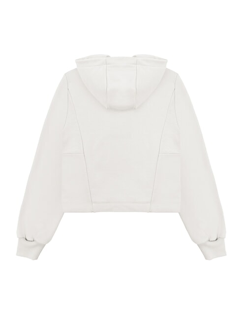 CONNECTIVE Fleece-Jogginghose Wei&szlig; - Sweatshirts Damen