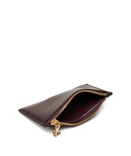 CALVIN KLEIN HARDWARE MONOGRAM Kartenetui / Münzbörse aus Leder Karamellbonbon - Brieftaschen Damen - 3