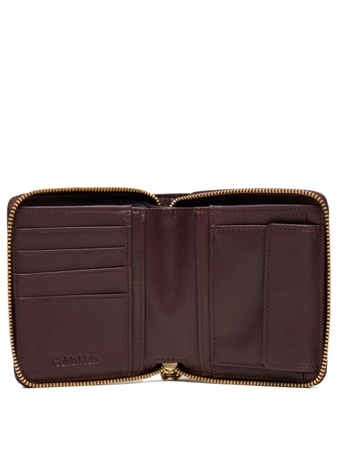 ENGRAVED  Kleine Lederbrieftasche Karamellbonbon - Brieftaschen Damen