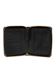 CALVIN KLEIN ENGRAVED  Kleine Lederbrieftasche - Brieftaschen Damen