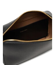 CALVIN KLEIN EMBOSSED LOGO Mini-Umhängetasche schwarz/geröstete Kokosnuss - Damentaschen - 4