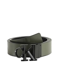 CALVIN KLEIN CK HARDWARE SEASONAL  Wendbarer Ledergürtel Thymian - Gürtel - 2