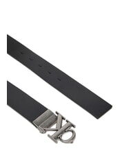 CALVIN KLEIN CK HARDWARE Doppelseitiger Gürtel schwarz/dekadente Schokolade - Gürtel - 3