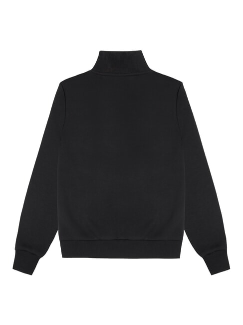 MODISH KIDS Sweatshirt mit Stehkragen und halbem Reißverschluss Schwarz - Sweatshirts Kinder