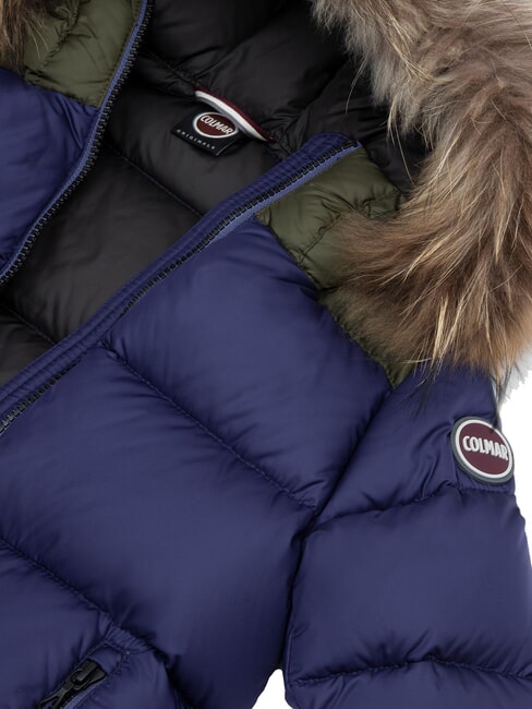 E-CONCRETE Daunenjacke mit Kapuze Skipper-Bush-Vulcan - Kinder Jacken