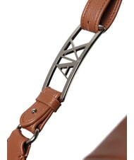 ARMANI EXCHANGE LIZ PEBBLE Große Hobo-Umhängetasche Kokosnussschale - Damentaschen - 3