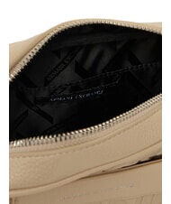 ARMANI EXCHANGE LIZ PEBBLE Kameratasche mit geprägtem Logo Schlucht - Damentaschen - 4