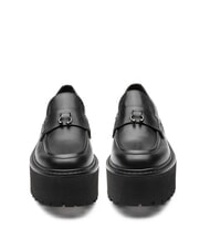 CULT AXL 4538 Leder-Loafer mit Fransen Schwarz - Damenschuhe - 4