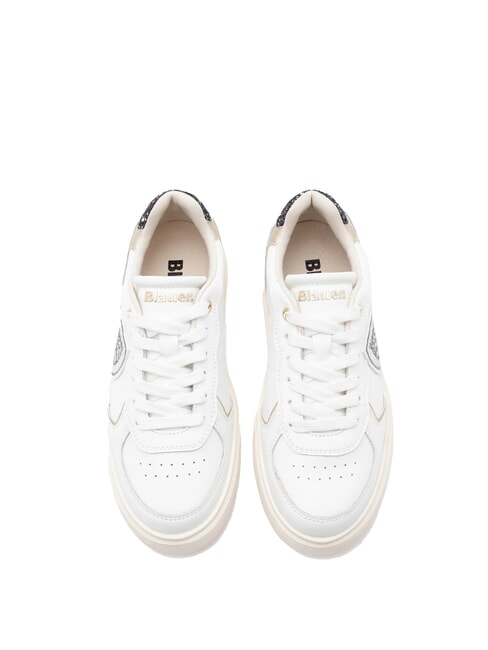 VENUS Glitzer-Sneaker weiß/schwarz - Damenschuhe