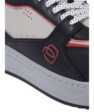 PIQUADRO URBAN  Turnschuhe schwarz/grau/rot - Herrenschuhe - 3