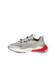 PIQUADRO CORNER 2.0 SPECIALE 2 Turnschuhe aus recyceltem Stoff GRAU - Herrenschuhe - 3
