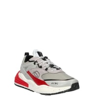 PIQUADRO CORNER 2.0 SPECIALE 2 Turnschuhe aus recyceltem Stoff GRAU - Herrenschuhe - 4