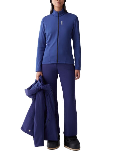 SCI FACETIME Thermo-Sweatshirt mit halbem Rei&szlig;verschluss Marinesoldaten - Sweatshirts Damen