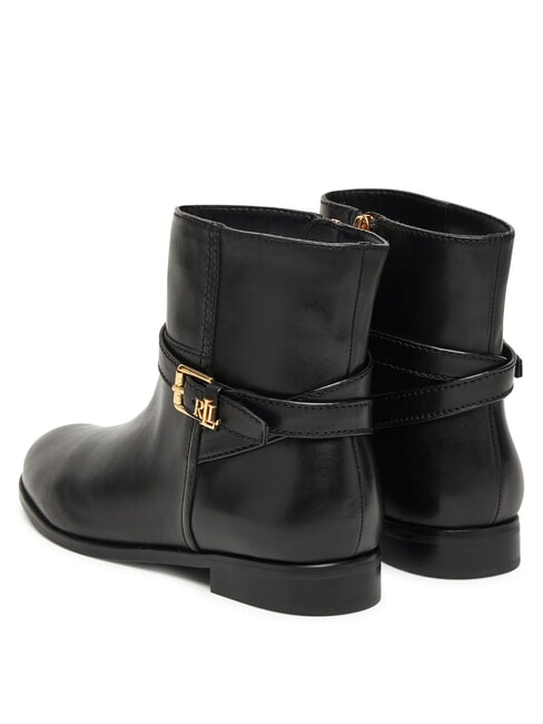 BROOKE 2 Stiefeletten aus Leder SCHWARZ - Damenschuhe