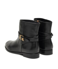 RALPH LAUREN BROOKE 2 Stiefeletten aus Leder SCHWARZ - Damenschuhe - 3