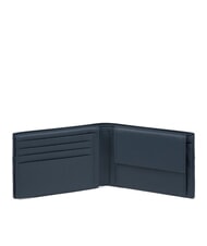 PIQUADRO TRAKAI Geldb&ouml;rse Blau - Brieftaschen Herren - 3