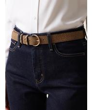 BORBONESE GRAFFITI Gürtel mit Nieten natur op / schwarz - Gürtel - 3