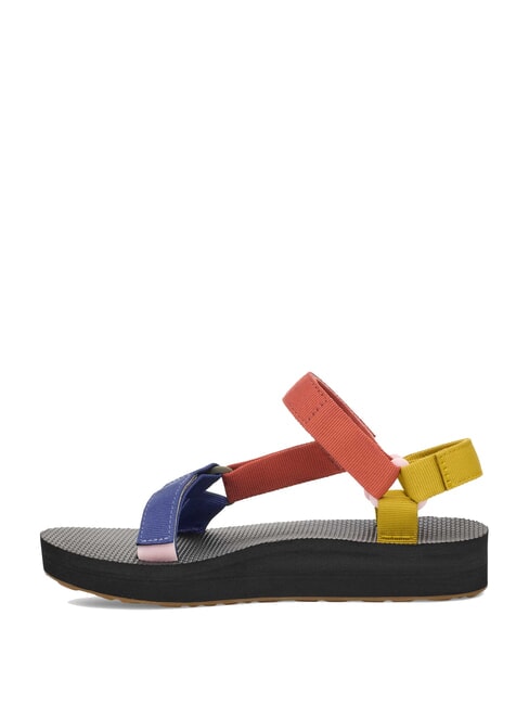 MIDFORM UNIVERSAL Sandale tiefes Ultramarinblau, mehrfarbig - Damenschuhe