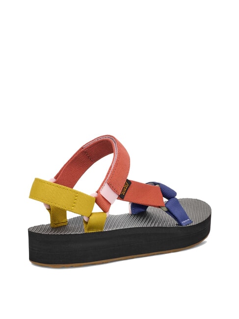 MIDFORM UNIVERSAL Sandale tiefes Ultramarinblau, mehrfarbig - Damenschuhe