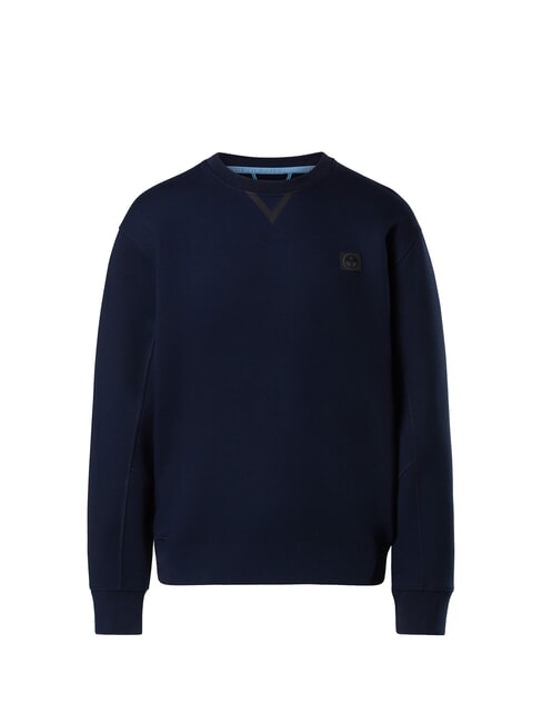 LOGO Sweatshirt mit Rundhalsausschnitt Navy blau - Sweatshirts Herren