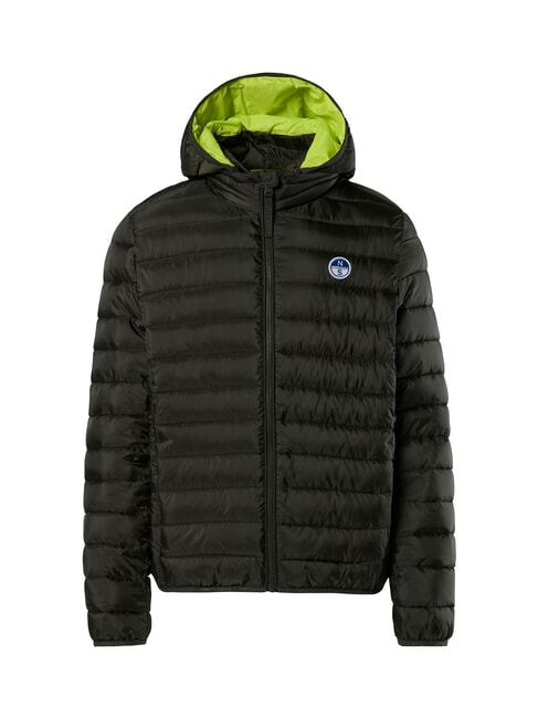 SKYE HOODIE Daunenjacke mit Kapuze Waldgrün - Daunenjacken für Herren