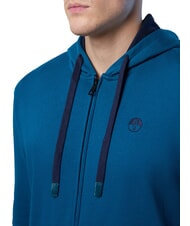 NORTH SAILS LOGO Kapuzenjacke mit durchgehendem Reißverschluss wassergrün - Sweatshirts Herren - 3