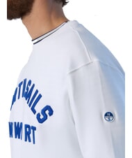 NORTH SAILS NEWPORT Baumwoll-Sweatshirt Weiß - Sweatshirts Herren - 3