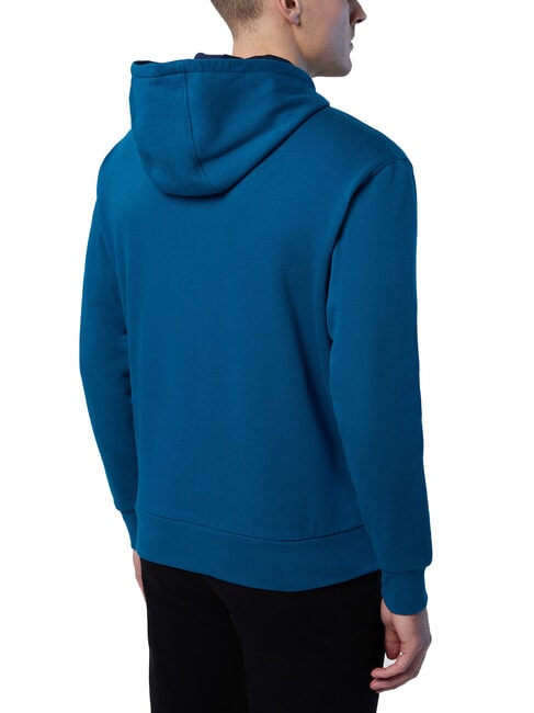 LOGO Kapuzenjacke mit durchgehendem Reißverschluss wassergrün - Sweatshirts Herren