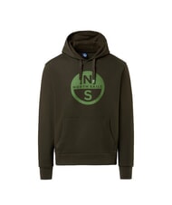 NORTH SAILS GRAPHIC Baumwoll-Hoodie Waldgr&uuml;n - Sweatshirts Herren - 4