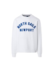 NORTH SAILS NEWPORT Baumwoll-Sweatshirt Weiß - Sweatshirts Herren - 4